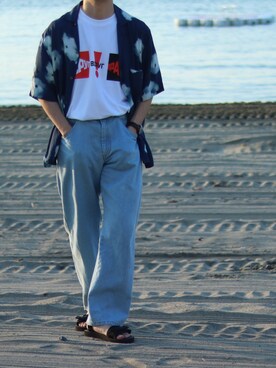 zumaさん（メンズ・170cm）の夏コーディネート