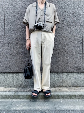 「ENDのアイテム（アクセサリー）」を使った、zumaさん（メンズ・170cm）の夏コーディネート