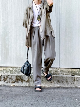 zumaさん（メンズ・170cm）の夏コーディネート