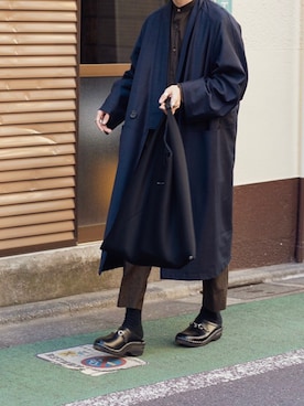 「RAINMAKER（レインメーカー）のアイテム（その他アウター）」を使った、zumaさん（メンズ・170cm）の春コーディネート