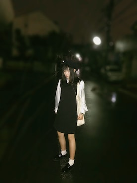 「KangaROOS（カンガルーズ）のアイテム」を使った、saoriさん（レディース・155cm）の秋コーディネート