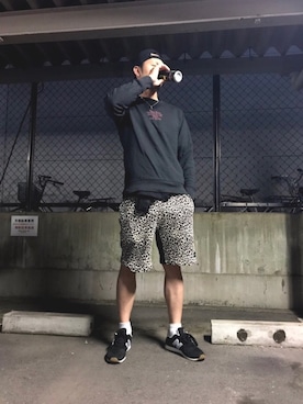 「サタデーズ ニューヨークシティ (Saturdays NYC)」｜「アイテム（帽子）」を使った、ヤッスーさん（メンズ・178cm）の夏コーディネート