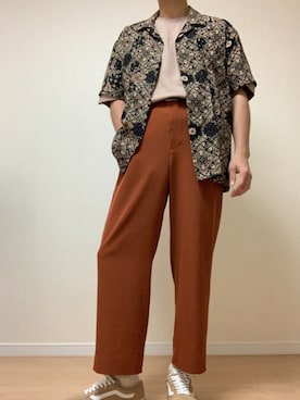 「夏秋ミックス」｜たいさん（メンズ・173cm）の夏コーディネート