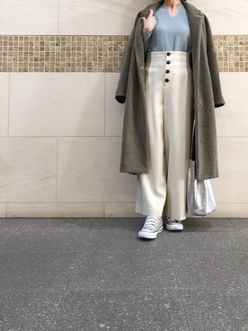「VERMEIL par iena（ヴェルメイユパーイエナ）のアイテム（その他アウター）」を使った、miiさん（レディース・151cm）の冬コーディネート