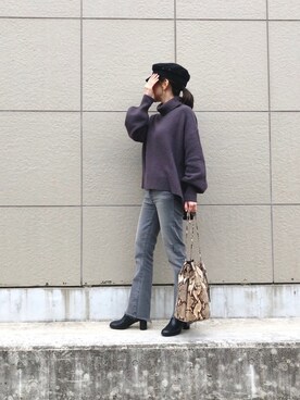 miiさん（レディース・151cm）の冬コーディネート