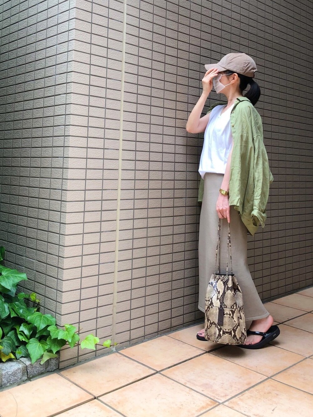 Deuxieme Classe（ドゥーズィエムクラス）の「GIGI 18K LINE CHOKER