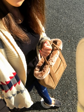 「O'NEILL（オニール）のアイテム」を使った、ぽんまなさん（レディース・162cm）の秋コーディネート