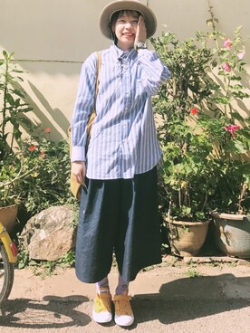 吴东璟さん（レディース・161cm）の秋コーディネート