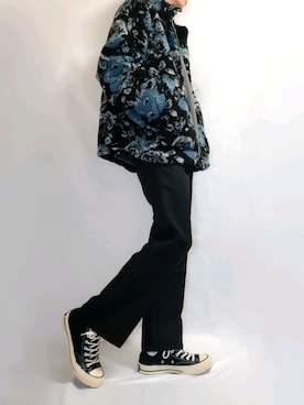 「ct70」｜「アイテム（ブルゾン）」を使った、まく太さん（メンズ・180cm）の冬コーディネート