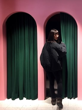 「ADER error（アーダーエラー）のアイテム（その他）」を使った、miyhong✳︎✳︎さん（レディース・168cm）の冬コーディネート
