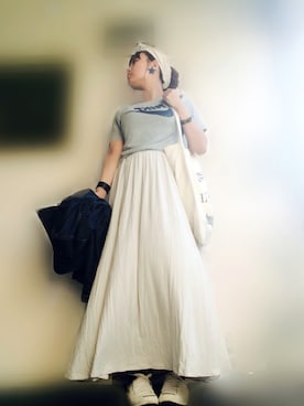 「CONVERSE（コンバース）のCONVERSE コンバース ジャック パーセル / JACK PURCEL（スニーカー）」を使った、nyanchiさん（レディース・158cm）の春コーディネート