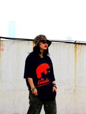 鸡蛋花汤圆さんのコーディネート