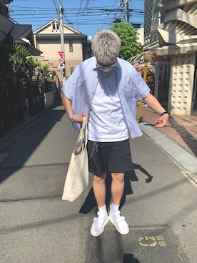 「DULTON（ダルトン）のアイテム」を使った、Yajijiさん（メンズ・181cm）の春コーディネート