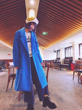 小鸟胃Abby酱さん（レディース・159cm）の冬コーディネート