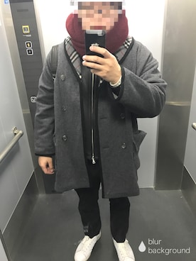 Burberrys チェスターコート ダークグレー Burberry 美品 チェスターコート グレー - メルカリ