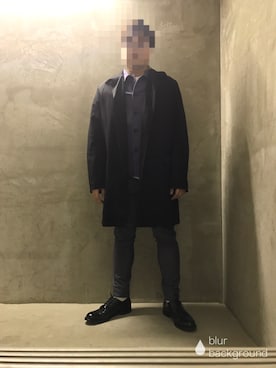 「Maison Kitsune（メゾンキツネ）のアイテム（ブルゾン）」を使った、ケンさん（メンズ・168cm）の春コーディネート
