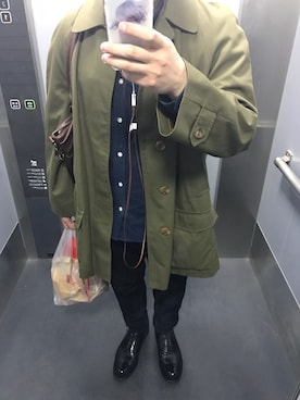 「STUDIOUS SELECT（ステュディオスセレクト）のアイテム（トップス）」を使った、ケンさん（メンズ・168cm）の春コーディネート
