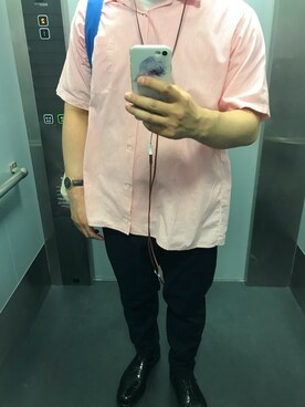 「CLUSE（クルース）のアイテム」を使った、ケンさん（メンズ・168cm）の夏コーディネート