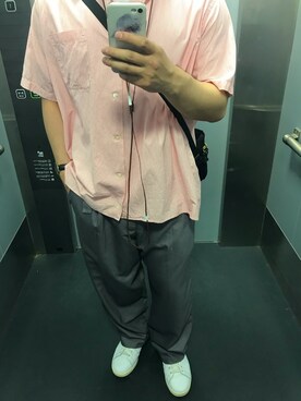 「CLUSE（クルース）のアイテム」を使った、ケンさん（メンズ・168cm）の夏コーディネート