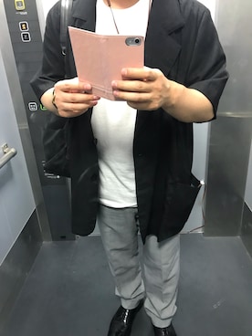 「CLUSE（クルース）のアイテム」を使った、ケンさん（メンズ・168cm）の夏コーディネート