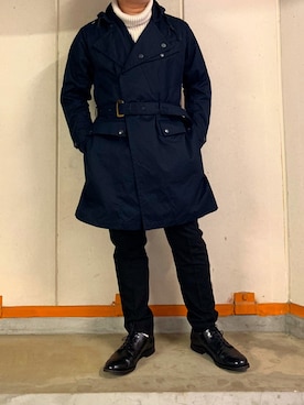 「WORKERS（ワーカーズ）のアイテム（ジャケット/アウター）」を使った、ケンさん（メンズ・168cm）の冬コーディネート
