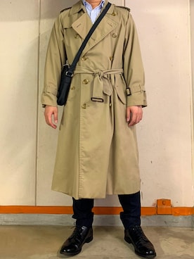 「KNOTT（ノット）のアイテム」を使った、ケンさん（メンズ・168cm）の春コーディネート