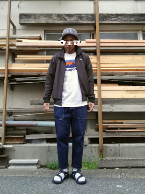 Yonemicci70 Patagoniaのナイロンジャケットを使ったコーディネート Wear