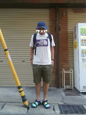 「アイテム（レッグウェア）」を使った、yonemicci70さん（メンズ・173cm・40代）の夏コーディネート