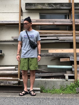 Web限定 Patagonia パタゴニア メンズ バギーズ ロング 7インチを使った人気ファッションコーディネート Wear