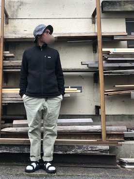 「アイテム（ベスト）」を使った、yonemicci70さん（メンズ・173cm・40代）の冬コーディネート