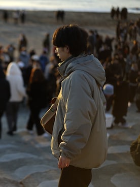 「BRADY」｜「アイテム（ジャケット/アウター）」を使った、TetsuIfmさん（メンズ・169cm）の春コーディネート