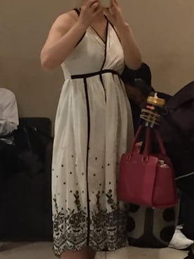 「Import & Select（インポートアンドセレクト）のアイテム（ワンピース/ドレス）」を使った、このみさん（レディース・153cm）の夏コーディネート