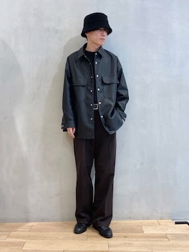 「フユコーデ」｜「アイテム（その他アウター）」を使った、kainanさん（メンズ・176cm）の秋コーディネート