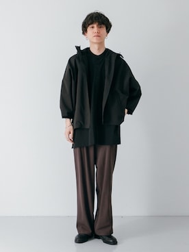 「SENSE OF PLACE by URBAN RESEARCH（センスオブプレイスバイアーバンリサーチ）のアイテム（マウンテンパーカー）」を使った、kainanさん（メンズ・176cm）の冬コーディネート