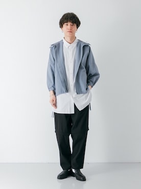 「SENSE OF PLACE by URBAN RESEARCH（センスオブプレイスバイアーバンリサーチ）のアイテム（マウンテンパーカー）」を使った、kainanさん（メンズ・176cm）の冬コーディネート