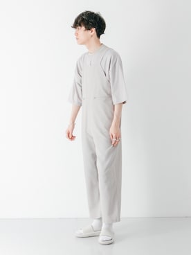 「SENSE OF PLACE by URBAN RESEARCH（センスオブプレイスバイアーバンリサーチ）のアイテム（オールインワン・サロペット）」を使った、kainanさん（メンズ・176cm）の冬コーディネート