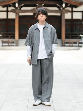 kainanさん（メンズ・176cm）の春コーディネート