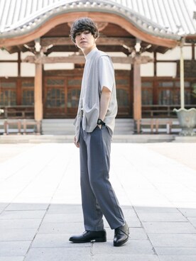 kainanさん（メンズ・176cm）の春コーディネート