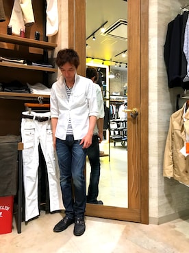「ゆめタウン徳島HW」｜hiroyuki mizobeさん（メンズ・171cm）の春コーディネート