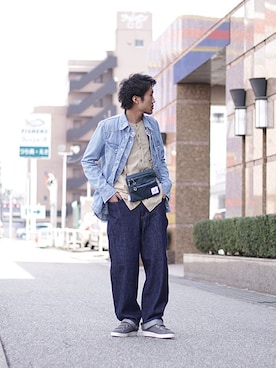 「REMI RELIEF」｜INDIGOさん（メンズ・169cm）の春コーディネート