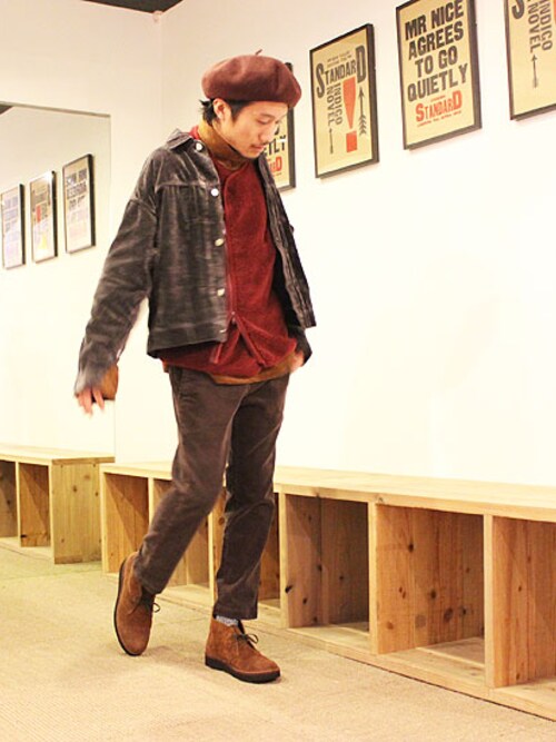 Indigo Indigo Novel Standard ブルゾンを使ったコーディネート Wear