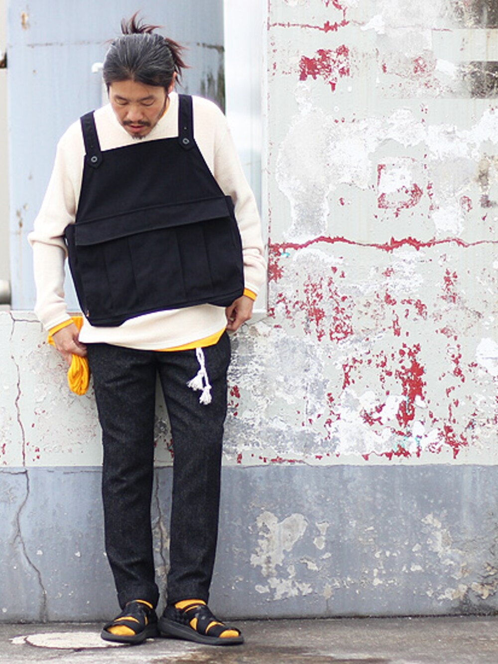 BROWN by 2-tacs Seed it Vest INDIGO別注-