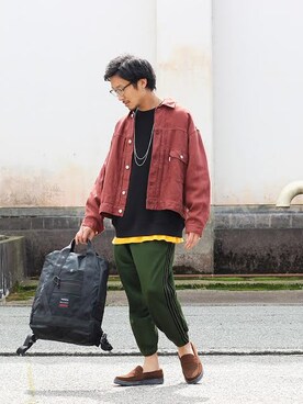 「REMI RELIEF」｜INDIGOさん（メンズ・169cm）の秋コーディネート