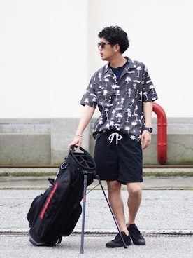 「converse skateboarding」｜INDIGOさん（メンズ・183cm）の夏コーディネート