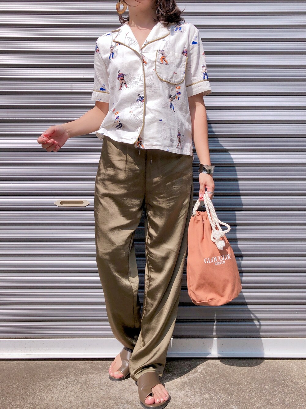 TODAYFULパイピングマリンシャツ　コットン TODAYFUL（トゥデイフル）の「パイピングマリンシャツ（シャツ