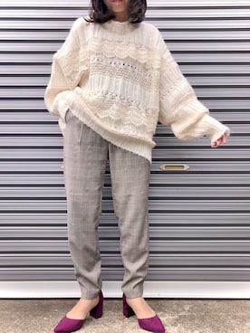 「アイテム（福袋/福箱、グリーン系）」を使った、yukippeさん（レディース・150cm）の秋コーディネート