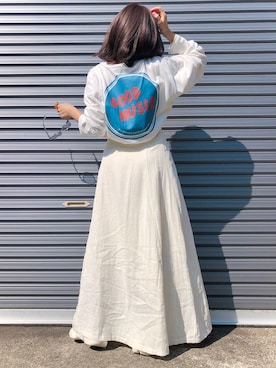 「CREARE LINO」｜「アイテム（スカート）」を使った、yukippeさん（レディース・150cm）の秋コーディネート