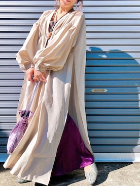 「CFT.（シフト）のアイテム（ワンピース/ドレス）」を使った、yukippeさん（レディース・150cm）の秋コーディネート