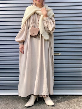 「CFT.（シフト）のアイテム（ワンピース/ドレス）」を使った、yukippeさん（レディース・150cm）の秋コーディネート