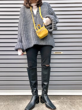 yukippeさん（レディース・150cm）の冬コーディネート